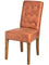 Tan Faux Leather Dining Chair